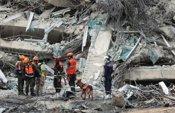 Continúan las búsquedas de sobrevivientes del terremoto en Myanmar y Tailandia Continúan las búsquedas de sobrevivientes del terremoto en Myanmar y Tailandia