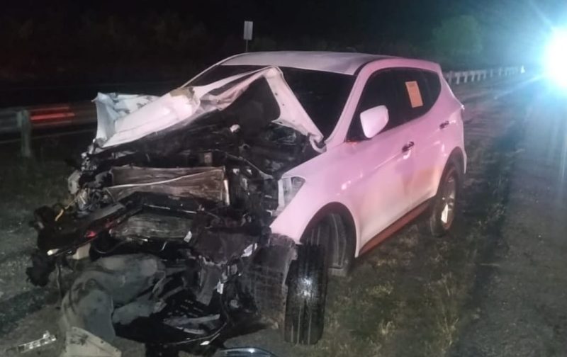 Accidente de tránsito en la Autovía del Este deja cinco personas heridas Accidente de tránsito en la Autovía del Este deja cinco personas heridas