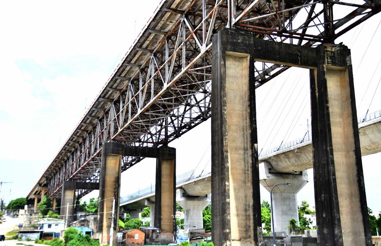 Residentes de Gualey exigen una solución definitiva para el puente de la 17 Residentes de Gualey exigen una solución definitiva para el puente de la 17