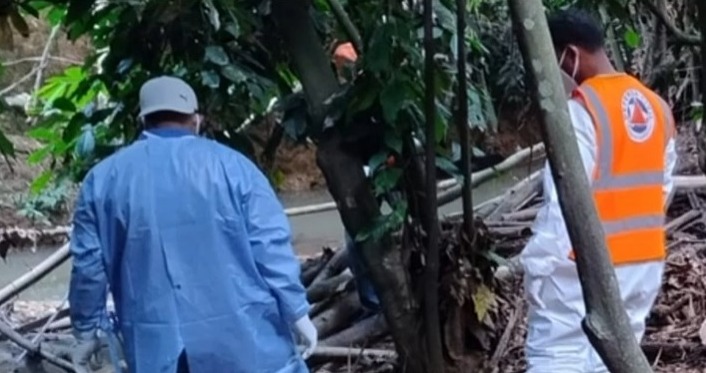 Encuentran el cuerpo de un hombre arrastrado por el río Yamasá Encuentran el cuerpo de un hombre arrastrado por el río Yamasá