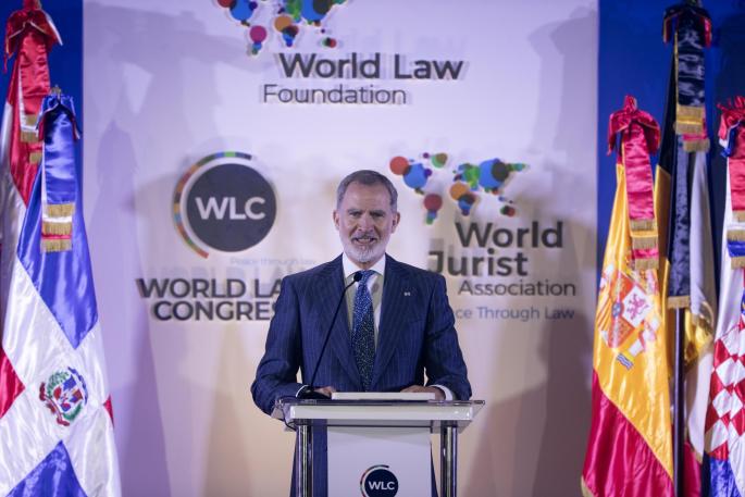 El rey Felipe VI expresa su preocupación por el deterioro del Estado de derecho