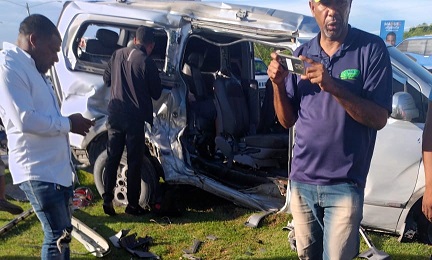 Quince haitianos indocumentados resultan ilesos tras persecución militar en Valverde Quince haitianos indocumentados resultan ilesos tras persecución militar en Valverde