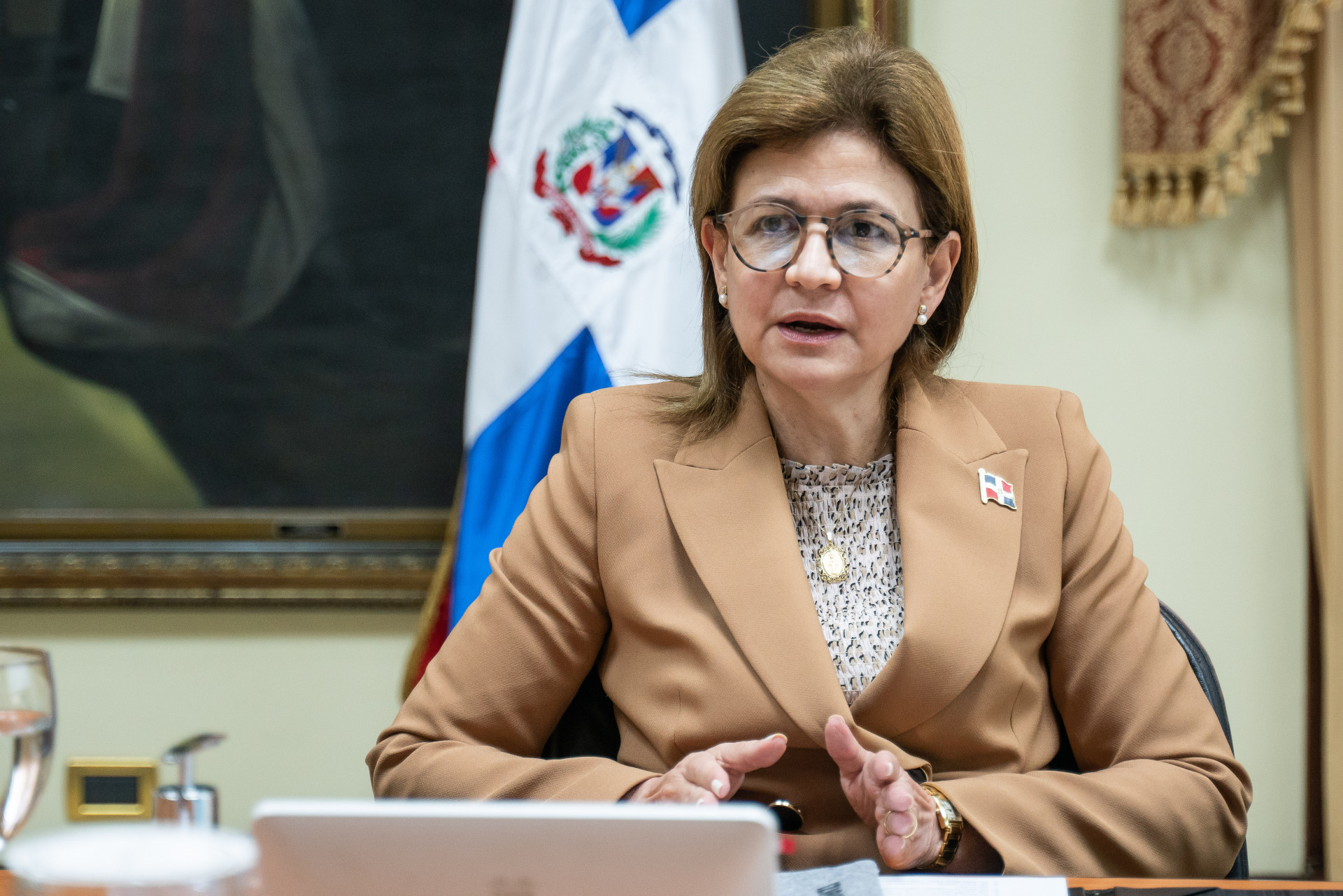 Raquel Peña asegura medidas ante fenómeno atmosférico Raquel Peña asegura medidas ante fenómeno atmosférico