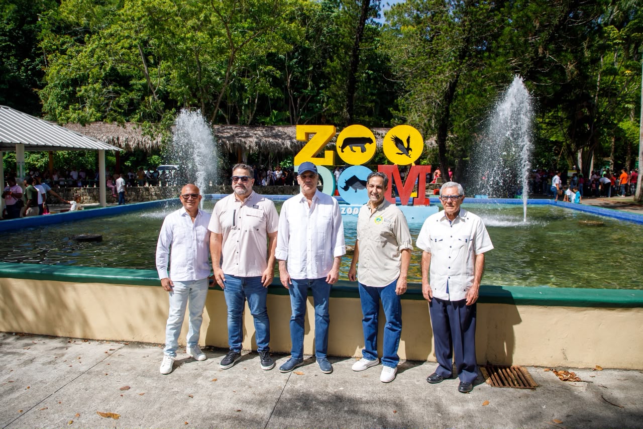 Presidente Abinader visita el Zoológico Nacional tras más de 20 años sin la presencia de un mandatario y anuncia su transformación integral, a una semana de su 51 aniversario