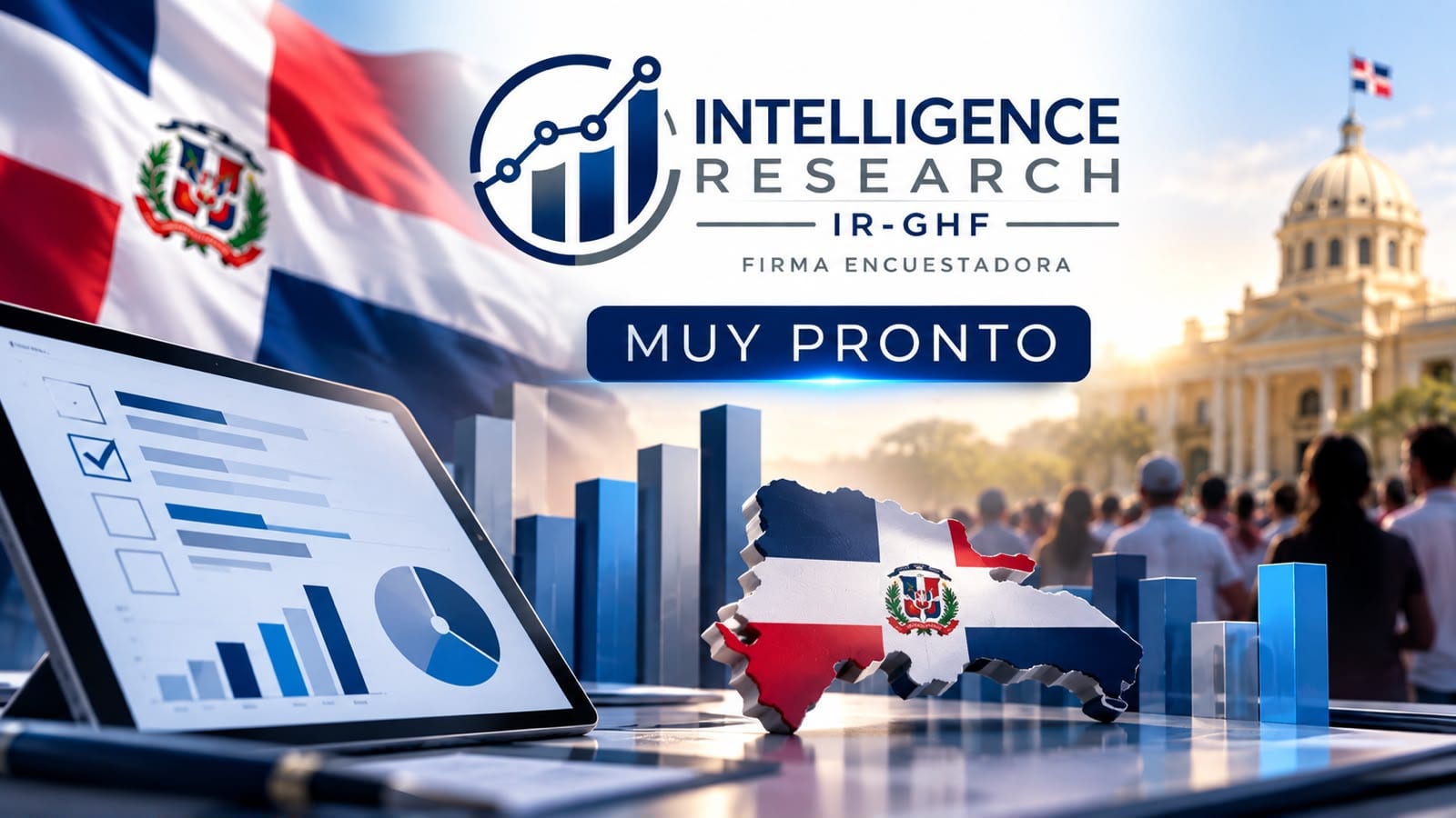 Intelligence Research se prepara para presentar su primera gran encuesta nacional con datos confiables respaldados por una metodología moderna y certera Intelligence Research se prepara para presentar su primera gran encuesta nacional con datos confiables respaldados por una metodología moderna y certera